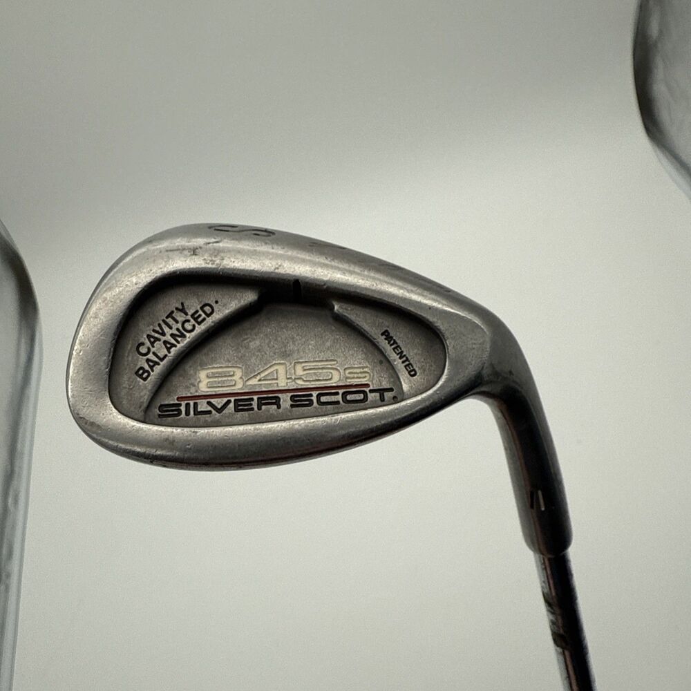 Tommy ARMOUR 845S Silver Scot Wedge 56* Sand Wedge Steel Shaft  RH 35”
